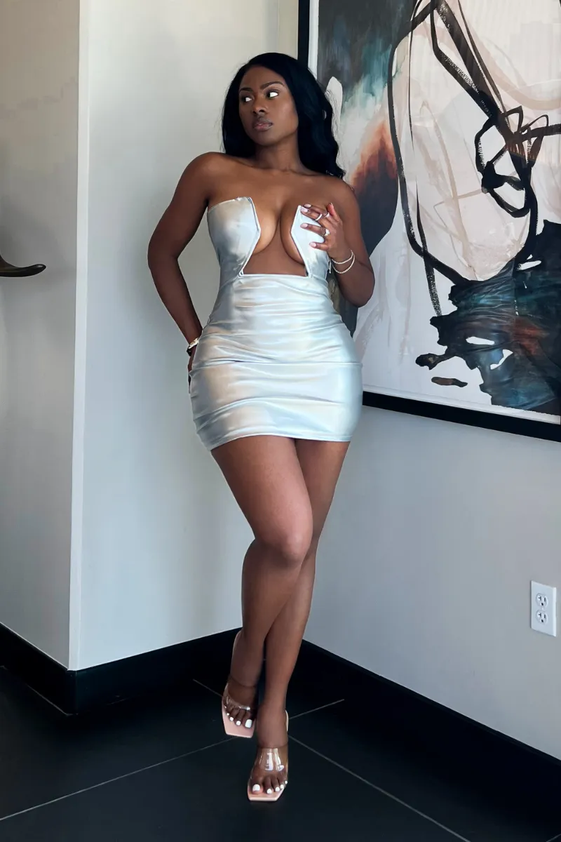 🐝 QUEEN BEE FAVORITE CHROME | DRESS