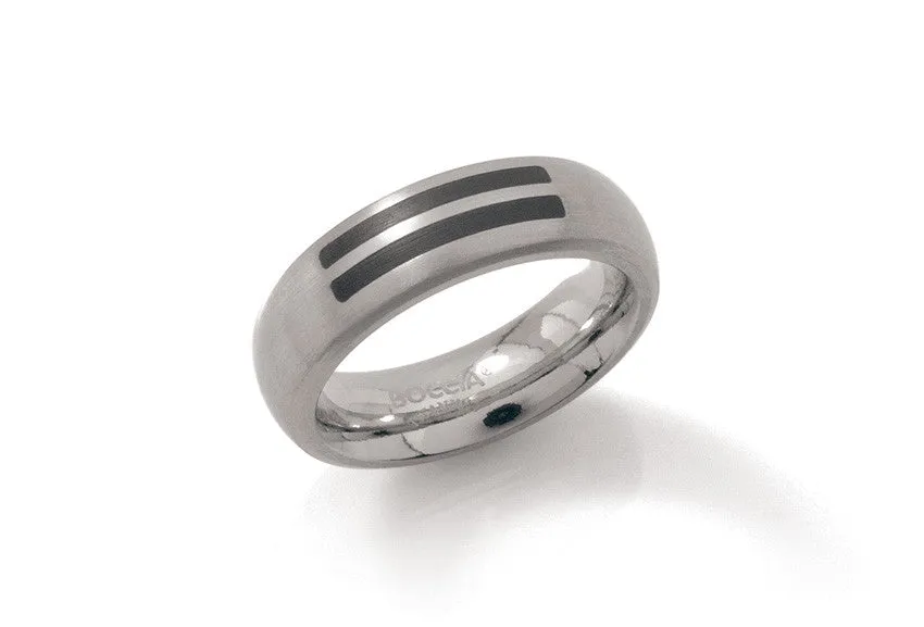 0102-12 Boccia Titanium Ring