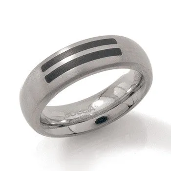 0102-12 Boccia Titanium Ring