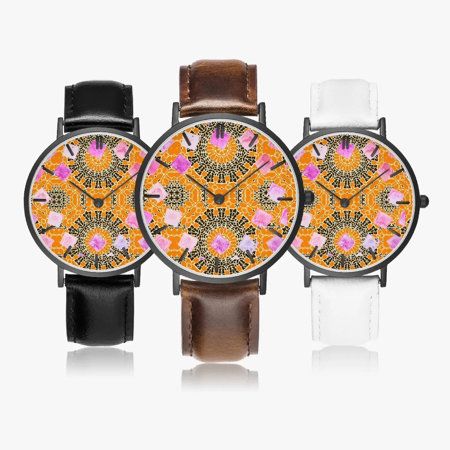 163. BACKGROUND SAMPLE Squares on Graphic (Black With Indicators)