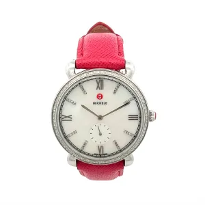 $1775 SS MICHELE GRACILE DIAMOND WATCH
