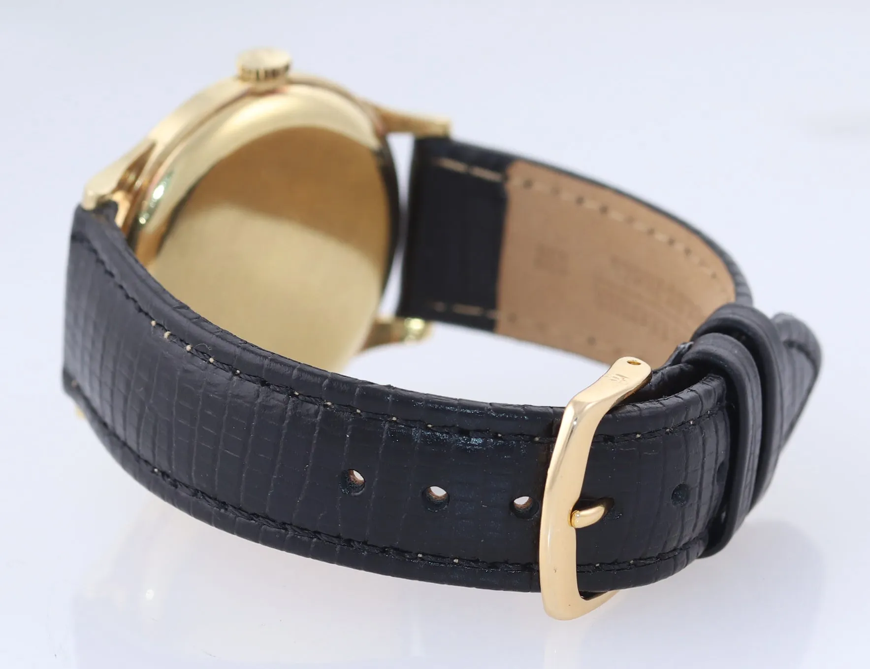 1950's Vintage Omega Solid 18k Yellow Gold Manual Wind Cal. 268 35mm Watch