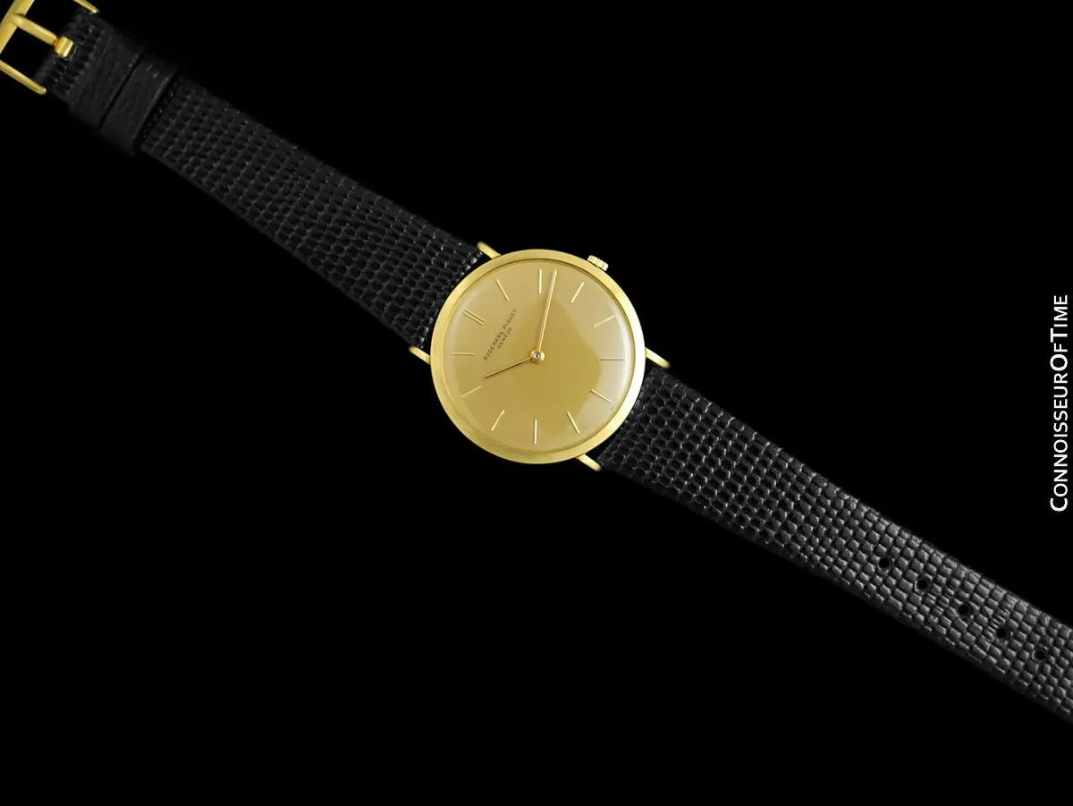 1953 Audemars Piguet Vintage Mens Thin Dress Watch - 18K Gold