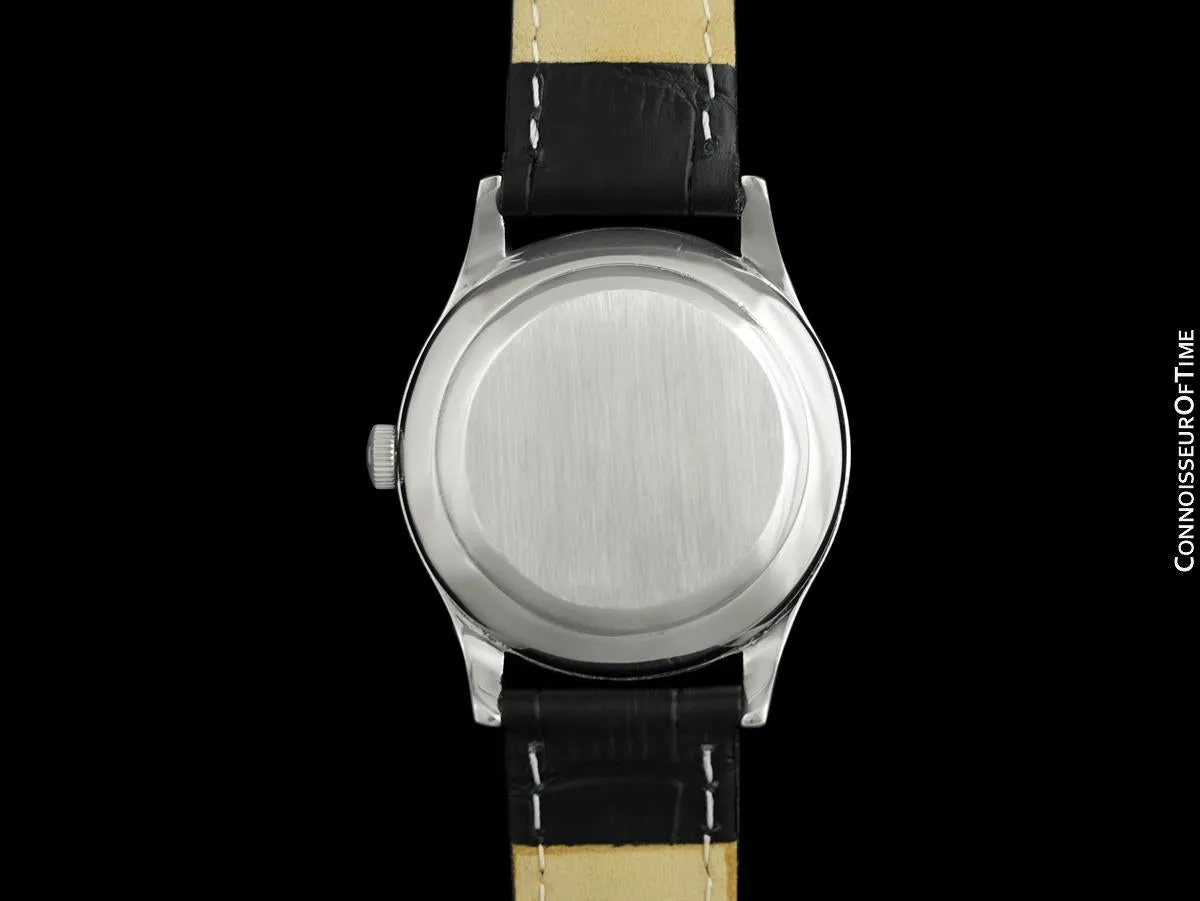 1955 IWC Vintage Mens Full Size Cal. 852 Pellaton Automatic Watch - Stainless Steel
