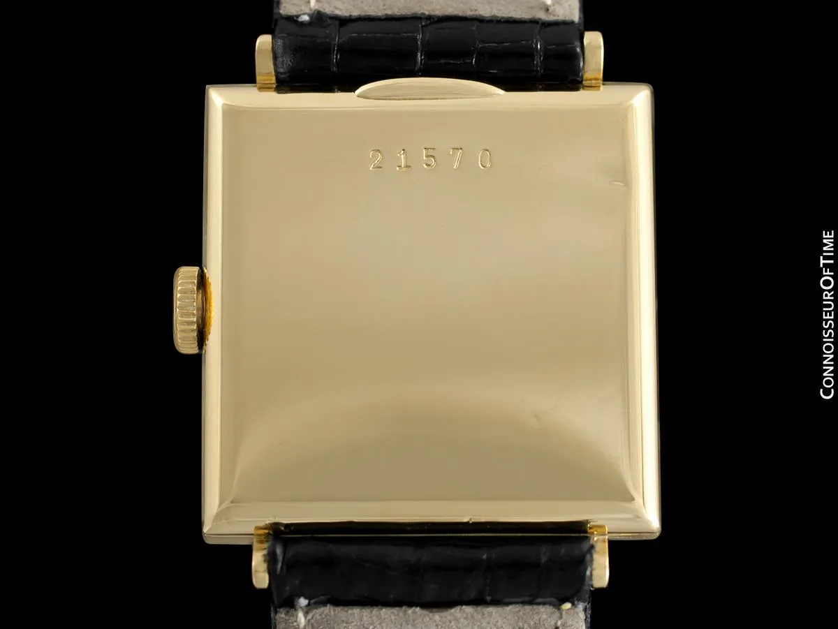1960 Audemars Piguet Vintage Mens Unisex Modernist Cal. 2001 Dress Watch - 18K Gold
