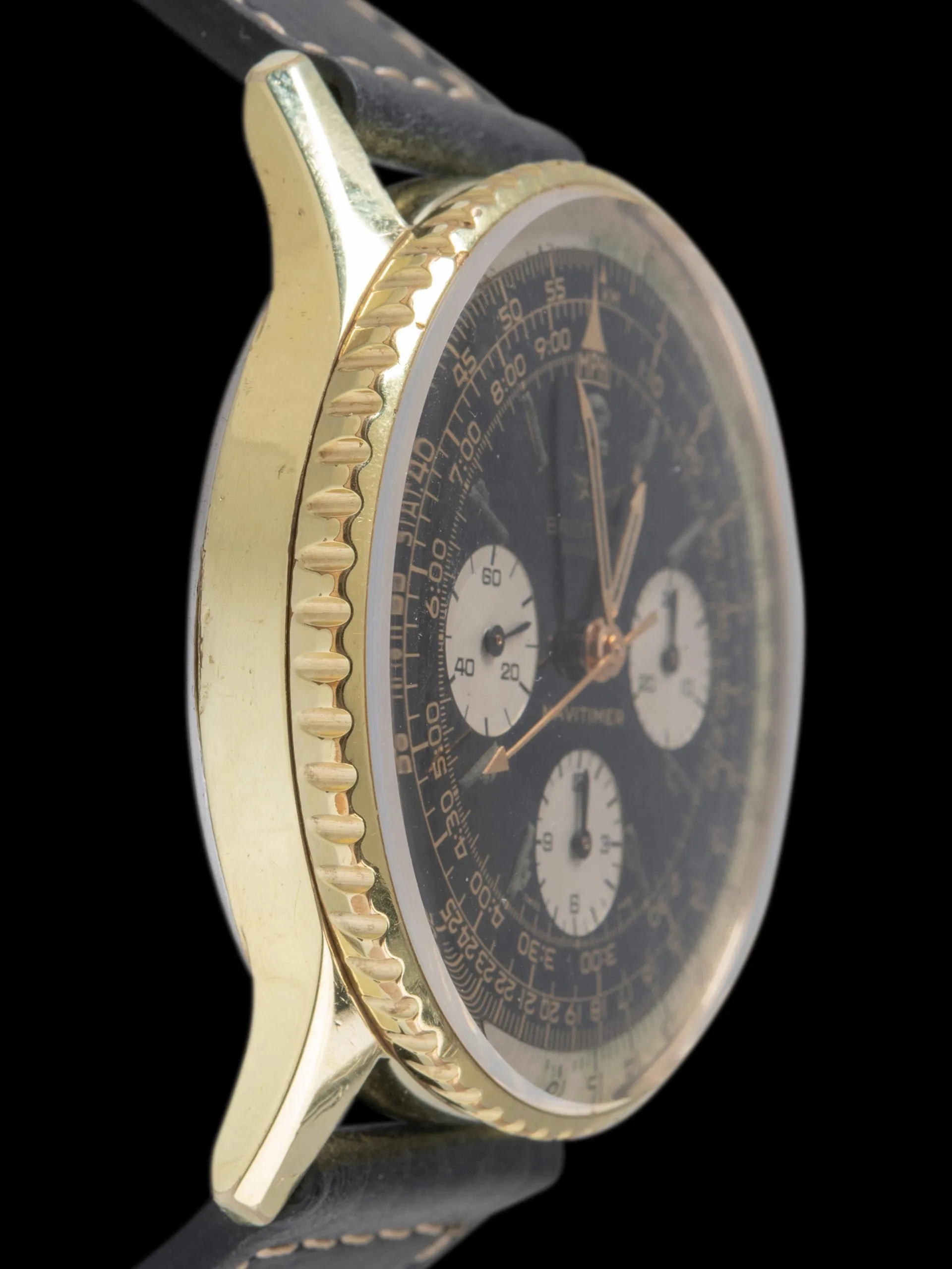 1965 Breitling Navitimer Gold Cap (Ref. 806) "Twin Jets" Gilt Dial