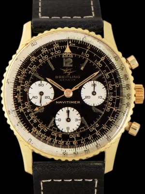 1965 Breitling Navitimer Gold Cap (Ref. 806) "Twin Jets" Gilt Dial