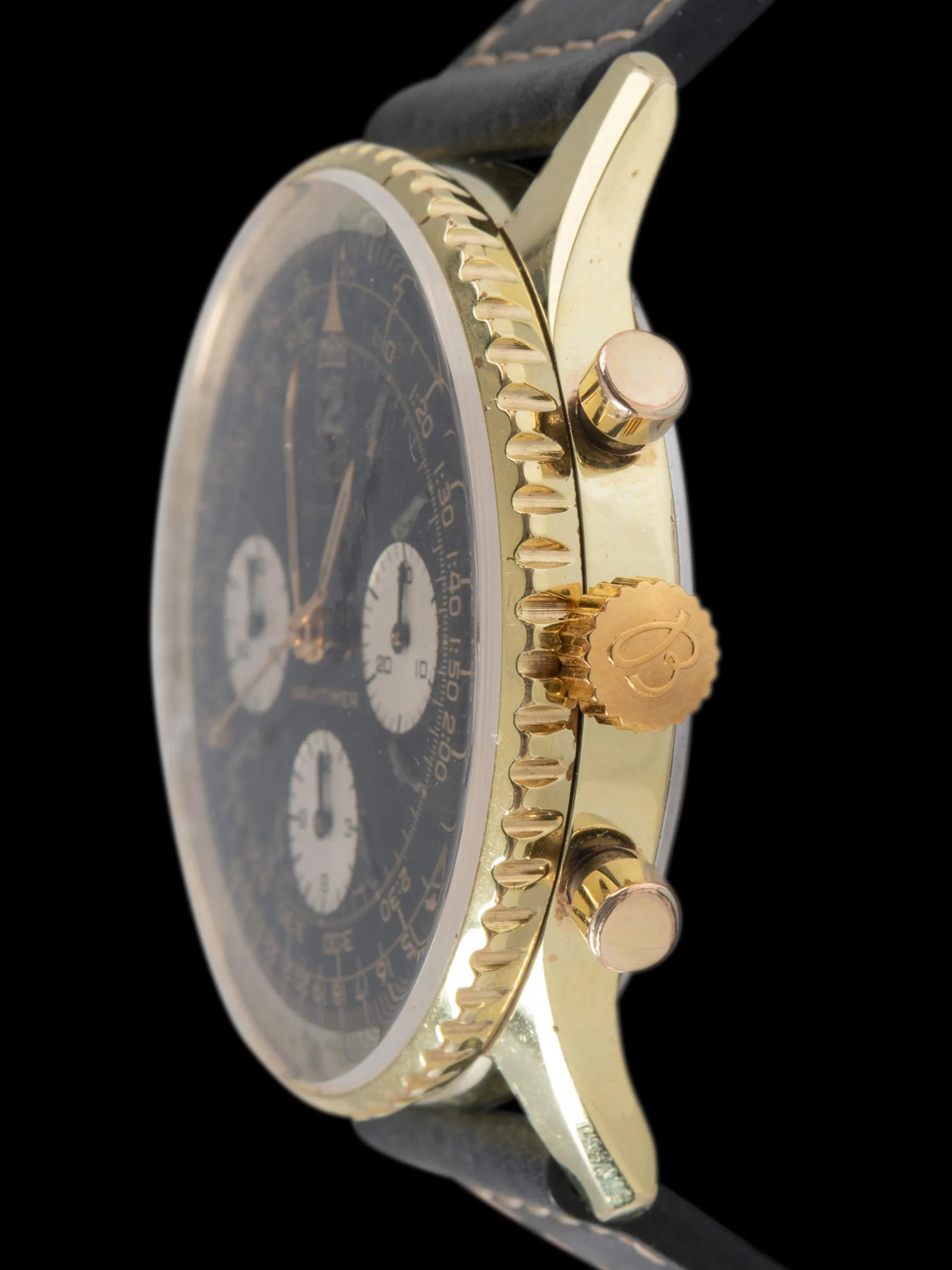 1965 Breitling Navitimer Gold Cap (Ref. 806) "Twin Jets" Gilt Dial