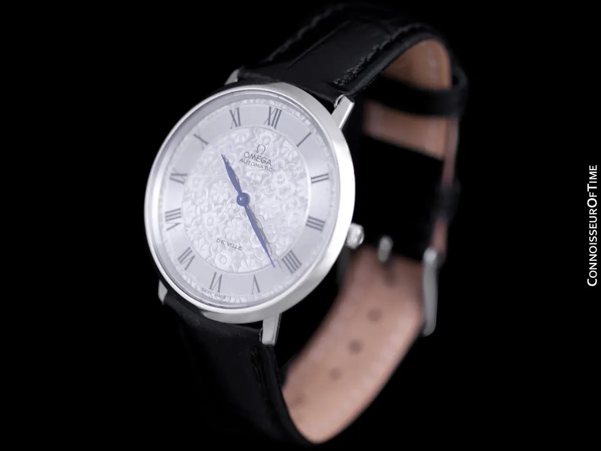 1973 Omega Vintage De Ville Mens Full Size Automatic Watch - Stainless Steel