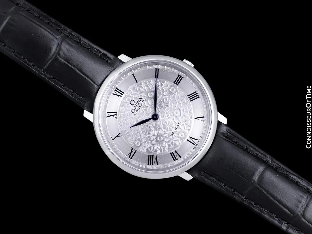1973 Omega Vintage De Ville Mens Full Size Automatic Watch - Stainless Steel