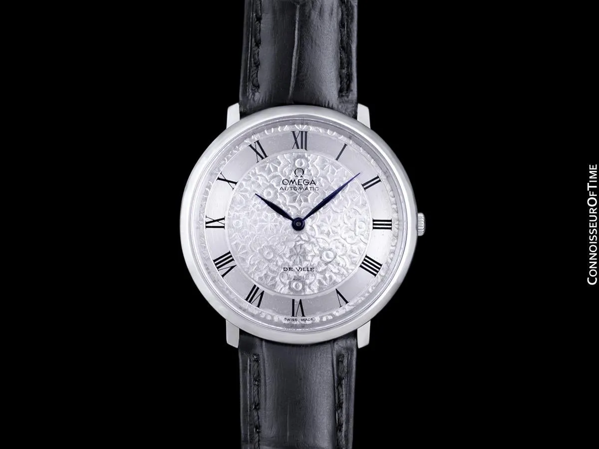 1973 Omega Vintage De Ville Mens Full Size Automatic Watch - Stainless Steel