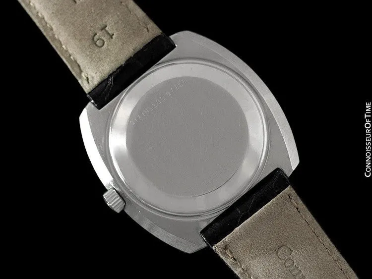 1974 IWC Vintage Full Size Mens Watch, Cal. 8541 Automatic with Date, Stainless Steel