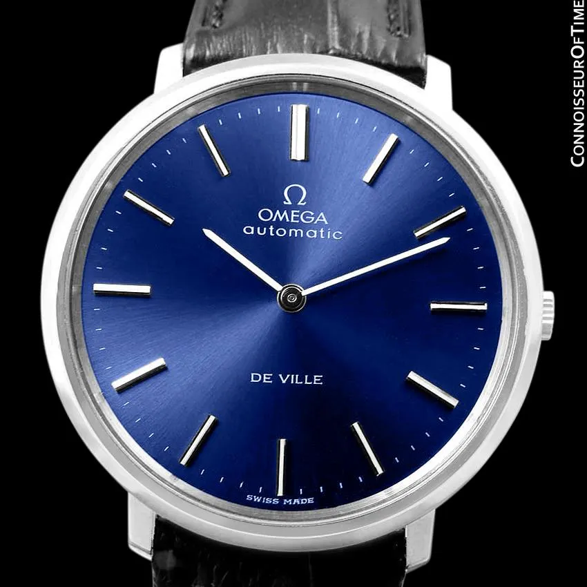 1974 Omega Vintage De Ville Mens Full Size Automatic Watch - Stainless Steel