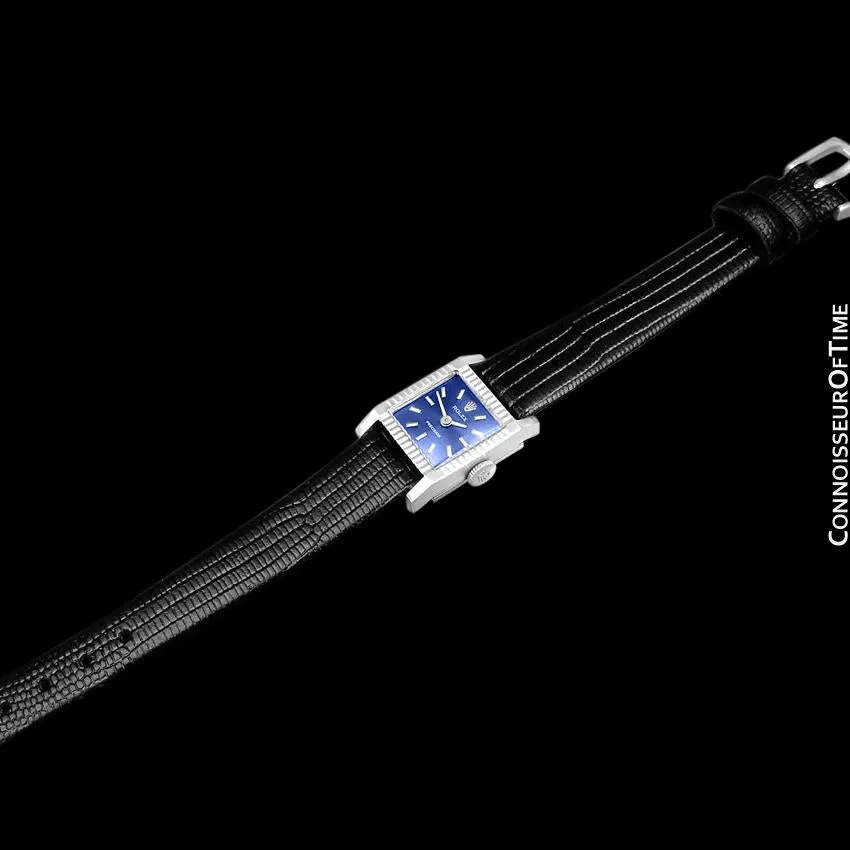 1974 Rolex Precision Pre-Cellini Vintage Ladies Watch, Ref. 9356 - 18K White Gold