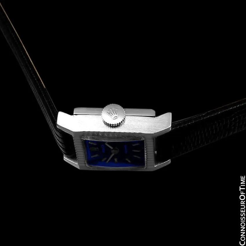 1974 Rolex Precision Pre-Cellini Vintage Ladies Watch, Ref. 9356 - 18K White Gold