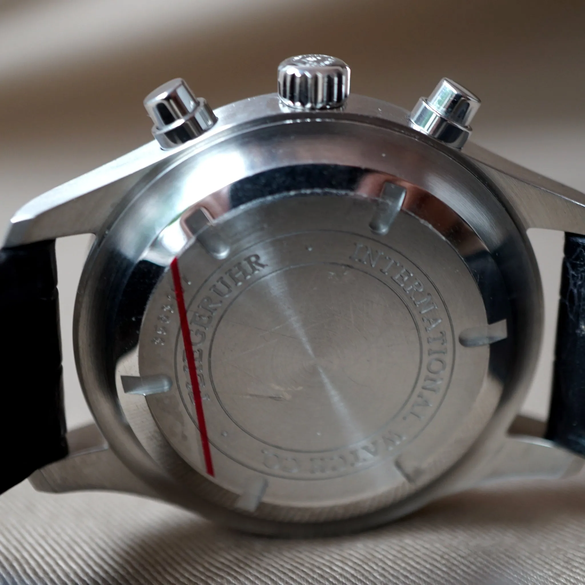 2010 IWC PILOT CHRONOGRAPH IW3717-01 WATCH