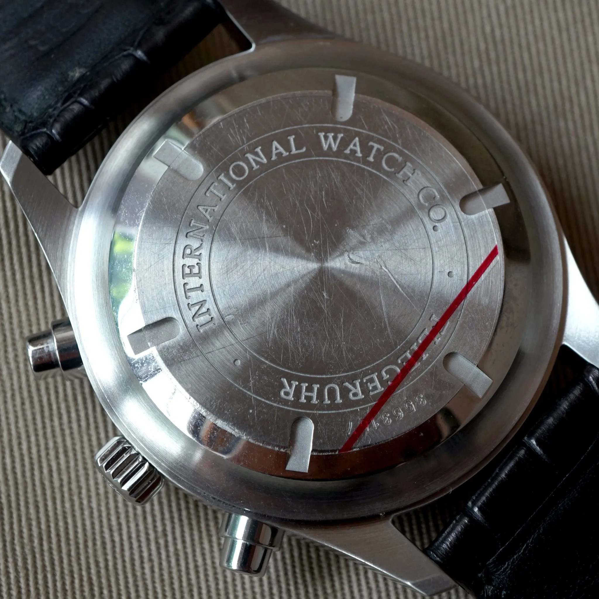 2010 IWC PILOT CHRONOGRAPH IW3717-01 WATCH