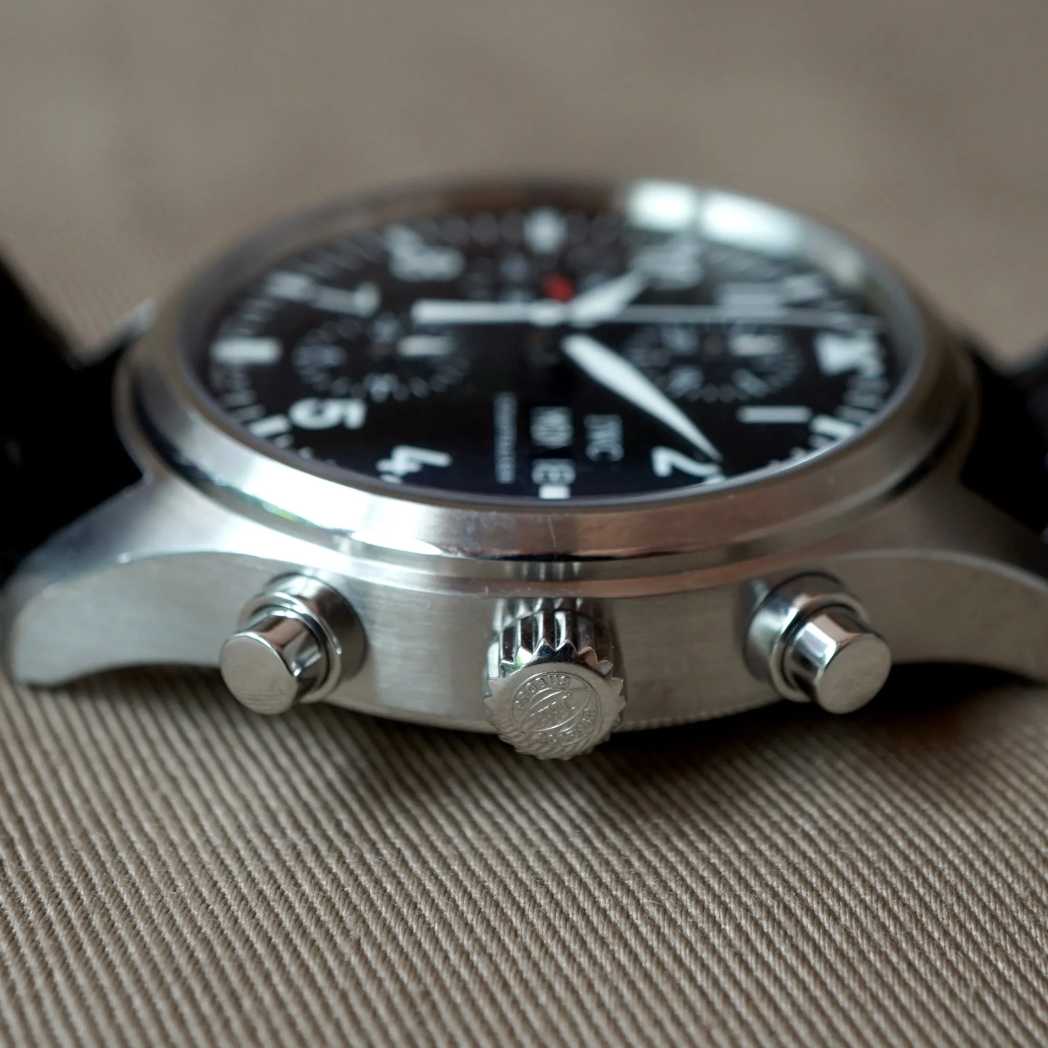 2010 IWC PILOT CHRONOGRAPH IW3717-01 WATCH