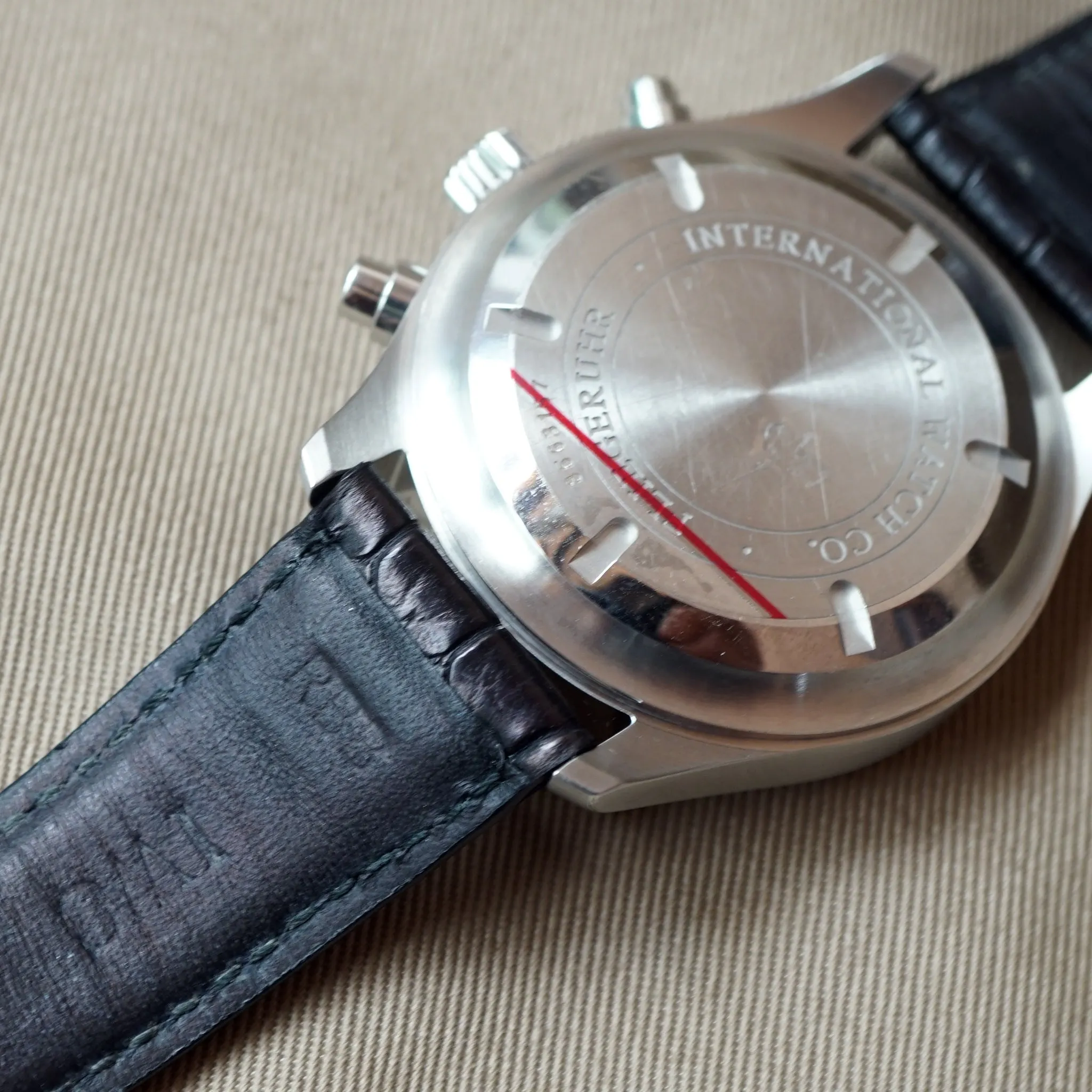 2010 IWC PILOT CHRONOGRAPH IW3717-01 WATCH