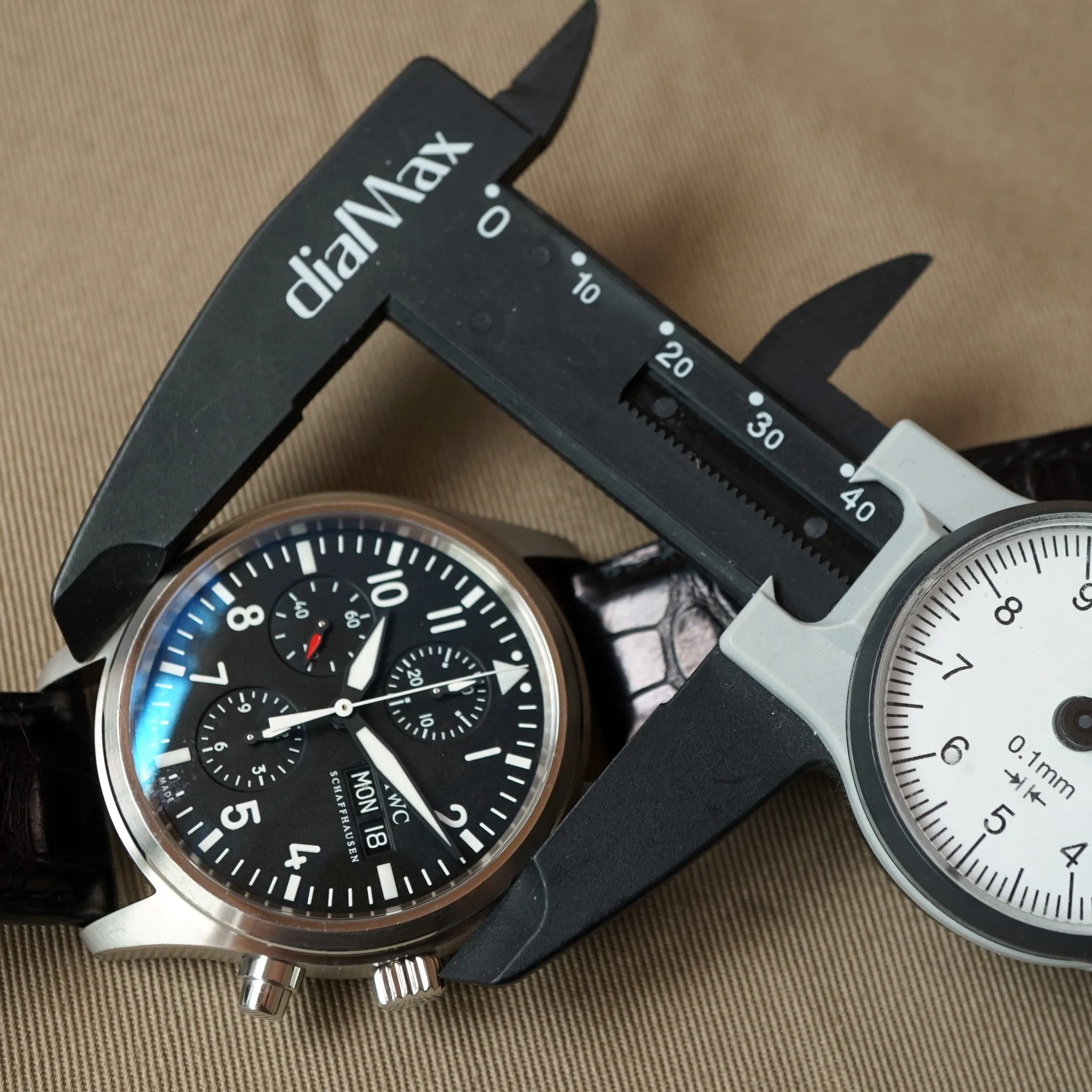 2010 IWC PILOT CHRONOGRAPH IW3717-01 WATCH