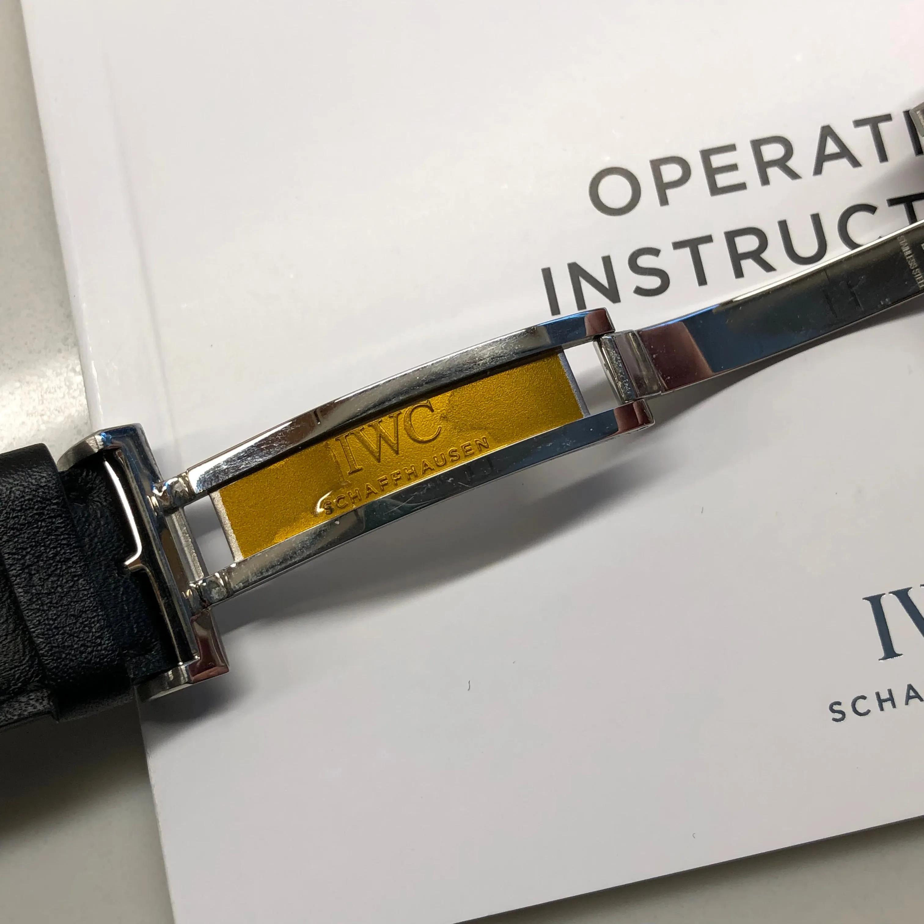 2019 IWC Big Pilot IW501012 “Right-Hander” Limited Edition Steel Chronograph Wristwatch with Box and Papers