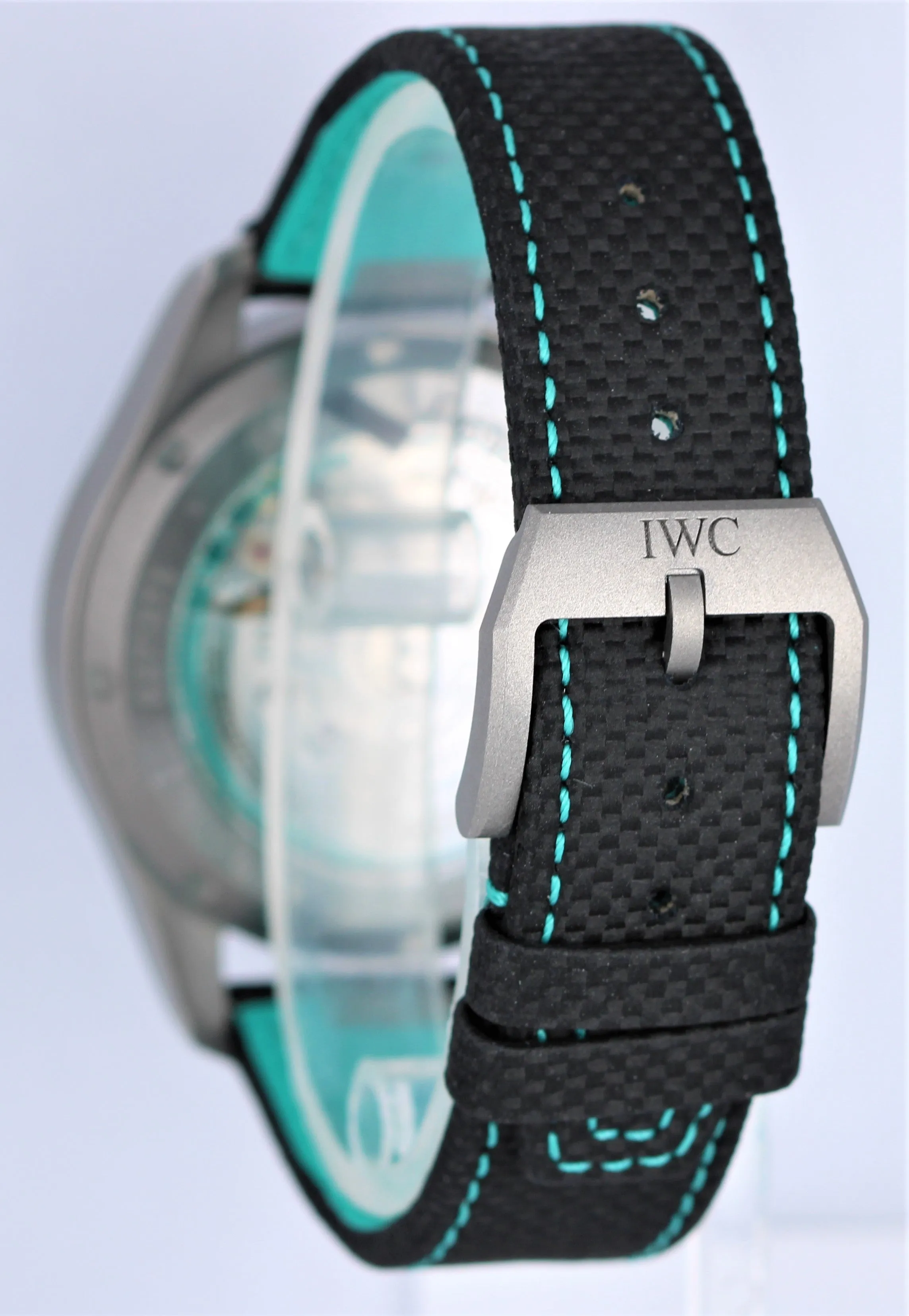 2022 IWC Pilot Chronograph AMG MERCEDES Petronas IW388108 41mm Titanium B P