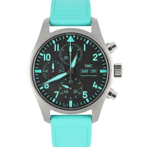 2022 IWC Pilot Chronograph MERCEDES-AMG Petronas 41mm Titanium IW388108 BOX