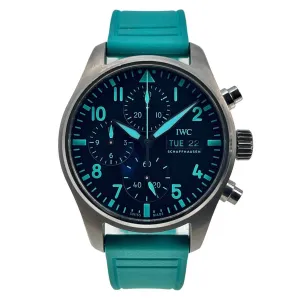 2022 IWC Pilots Watch Chronograph AMG Petronas Edition IW388108 Titanium B&P