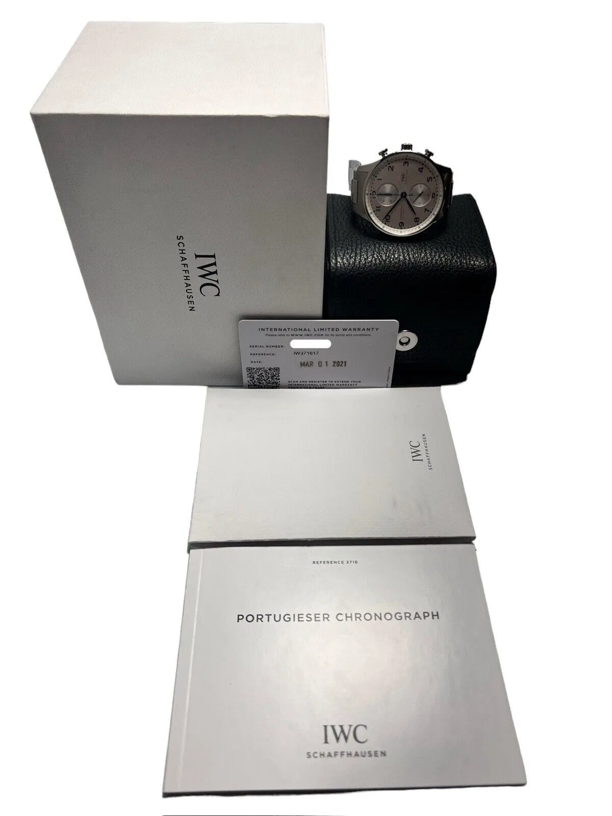 2023 IWC Pilot Chronograph Stainless Steel 41mm Automatic Men’s Watch IW371617