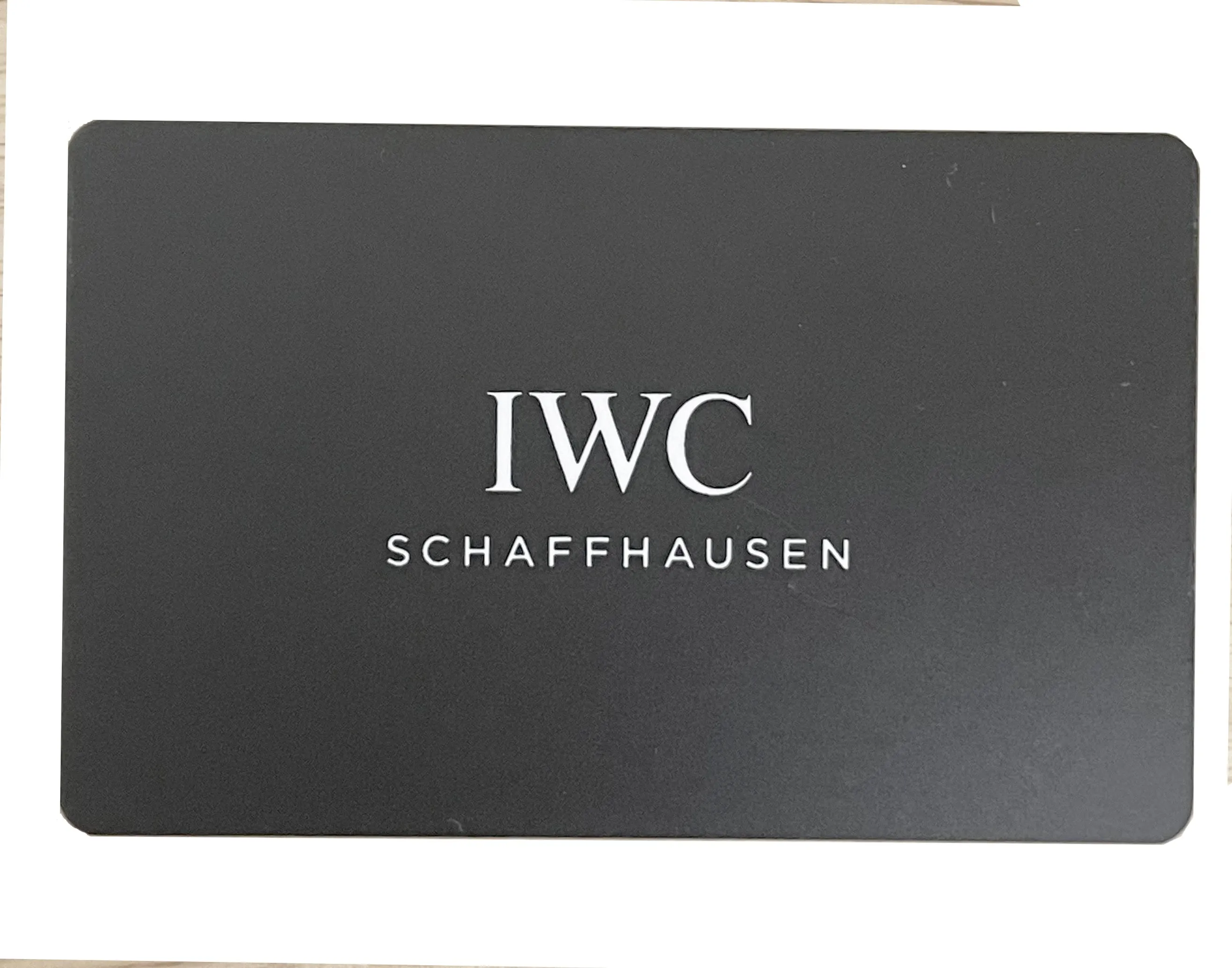 2024 PAPERS IWC Pilots Watch Chronograph TOP GUN Black Ceramic 41mm IW389401 BOX