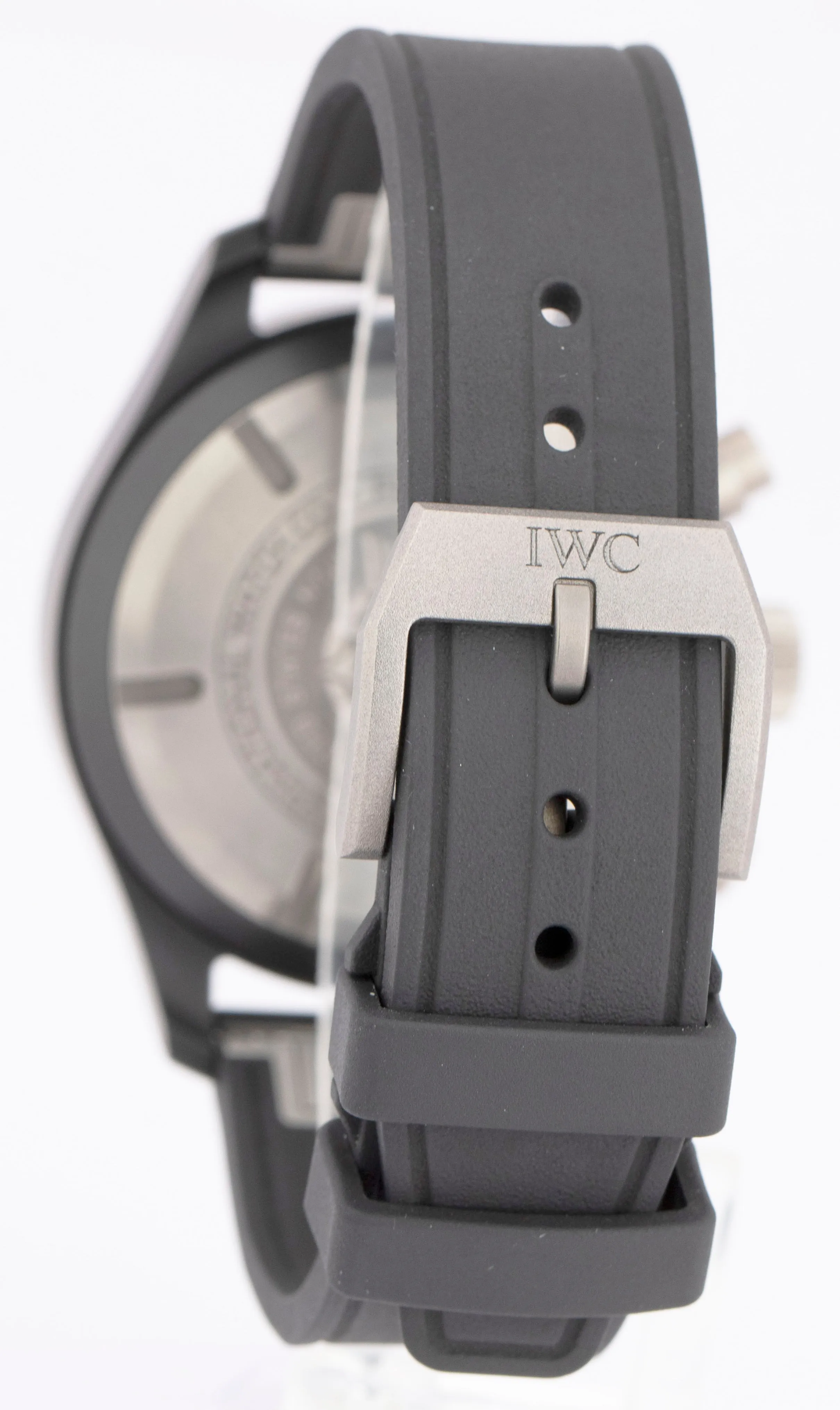 2024 PAPERS IWC Pilots Watch Chronograph TOP GUN Black Ceramic 41mm IW389401 BOX