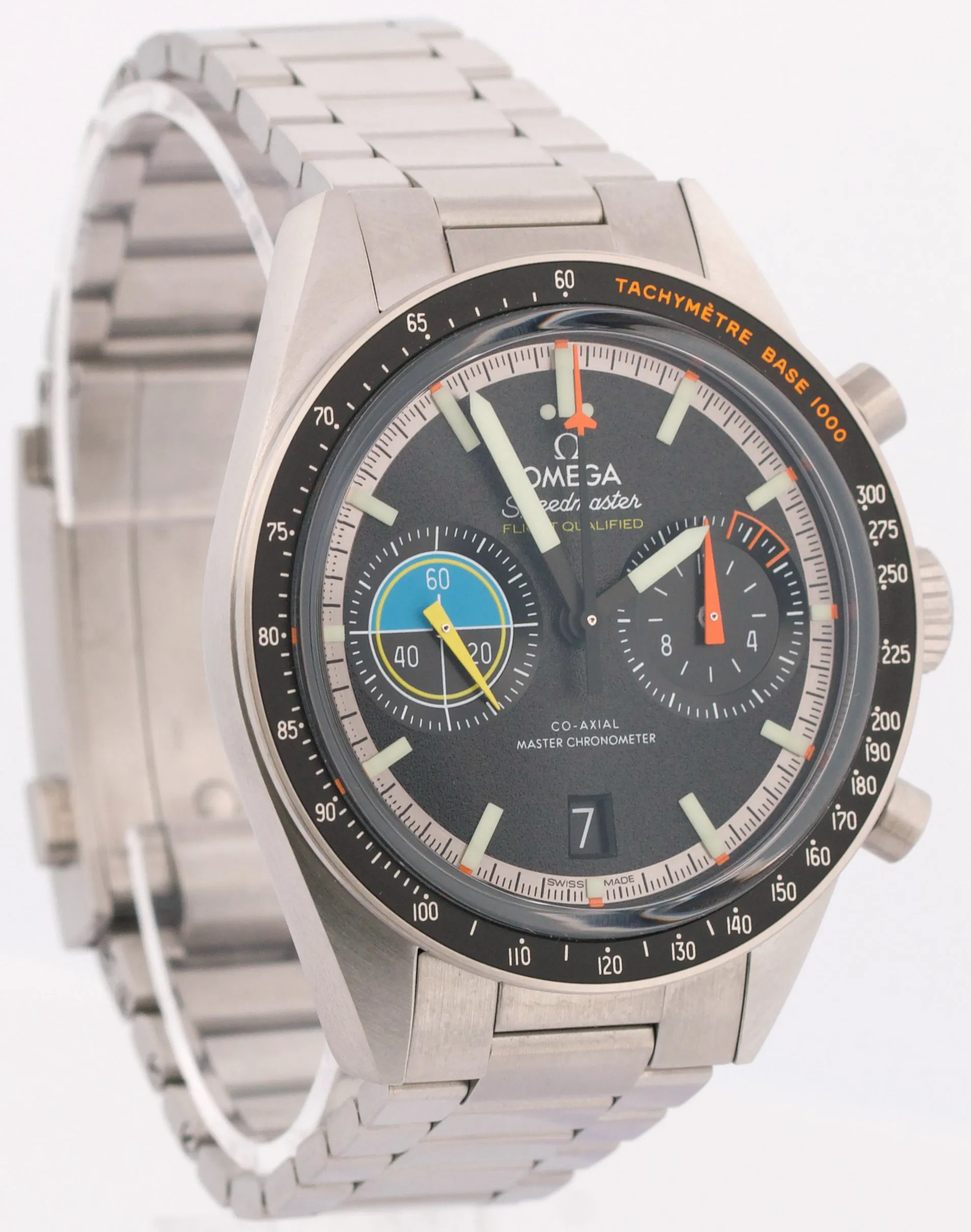 2024 PAPERS Omega Speedmaster PILOT Stainless 40.85mm 332.10.41.51.01.002 BOX