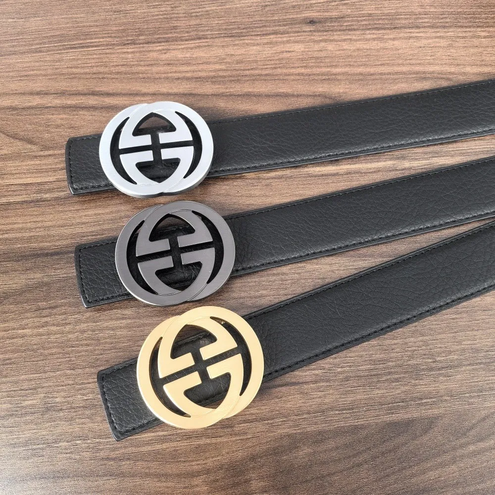 3 colors GG fashion cowhide belt