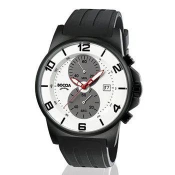 3777-19 Mens Boccia id. Titanium Watch