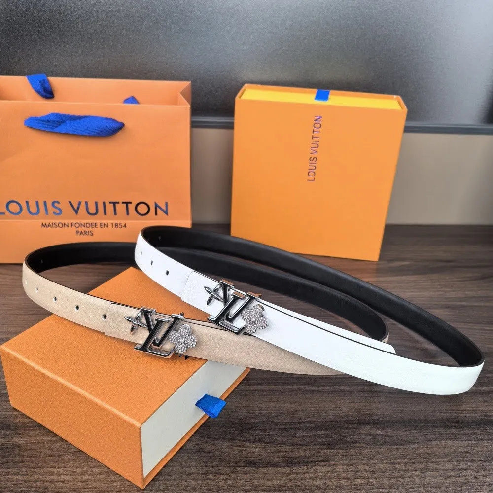 7 Color Clover Leather Women's Belt