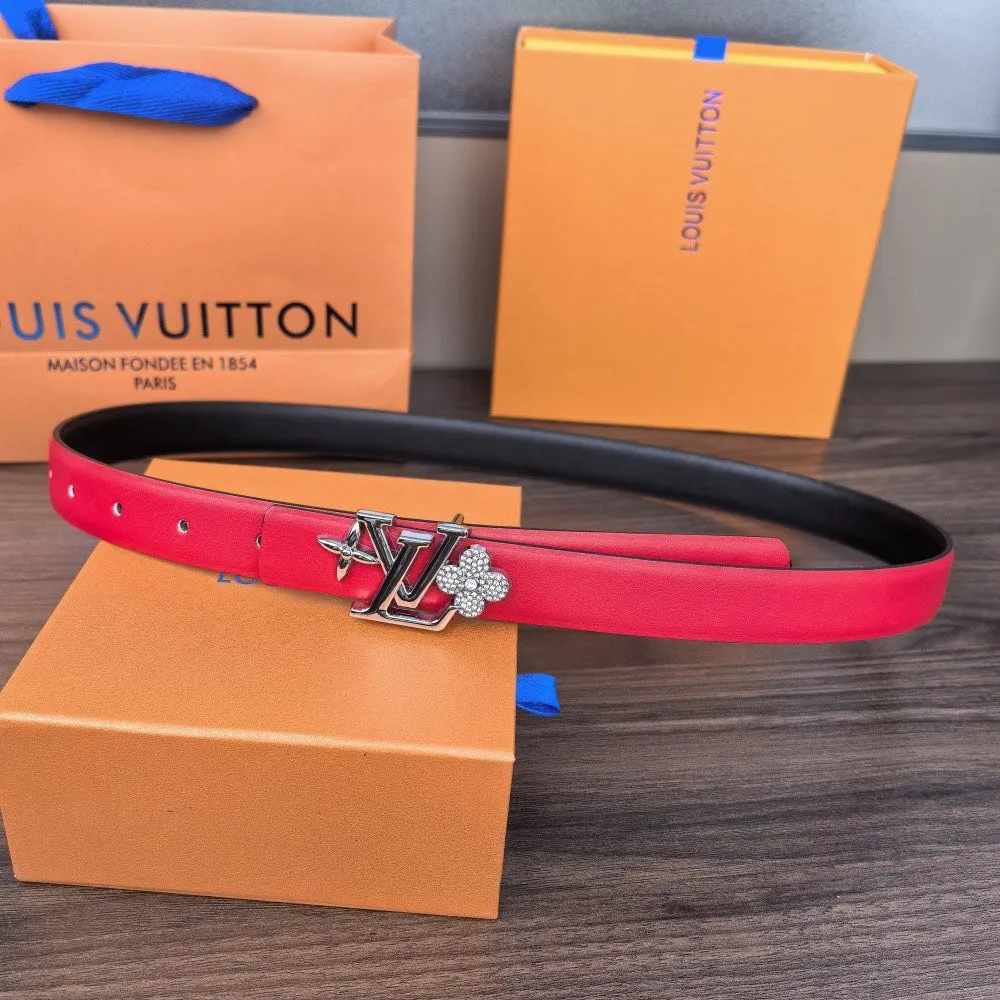 7 Color Clover Leather Women's Belt