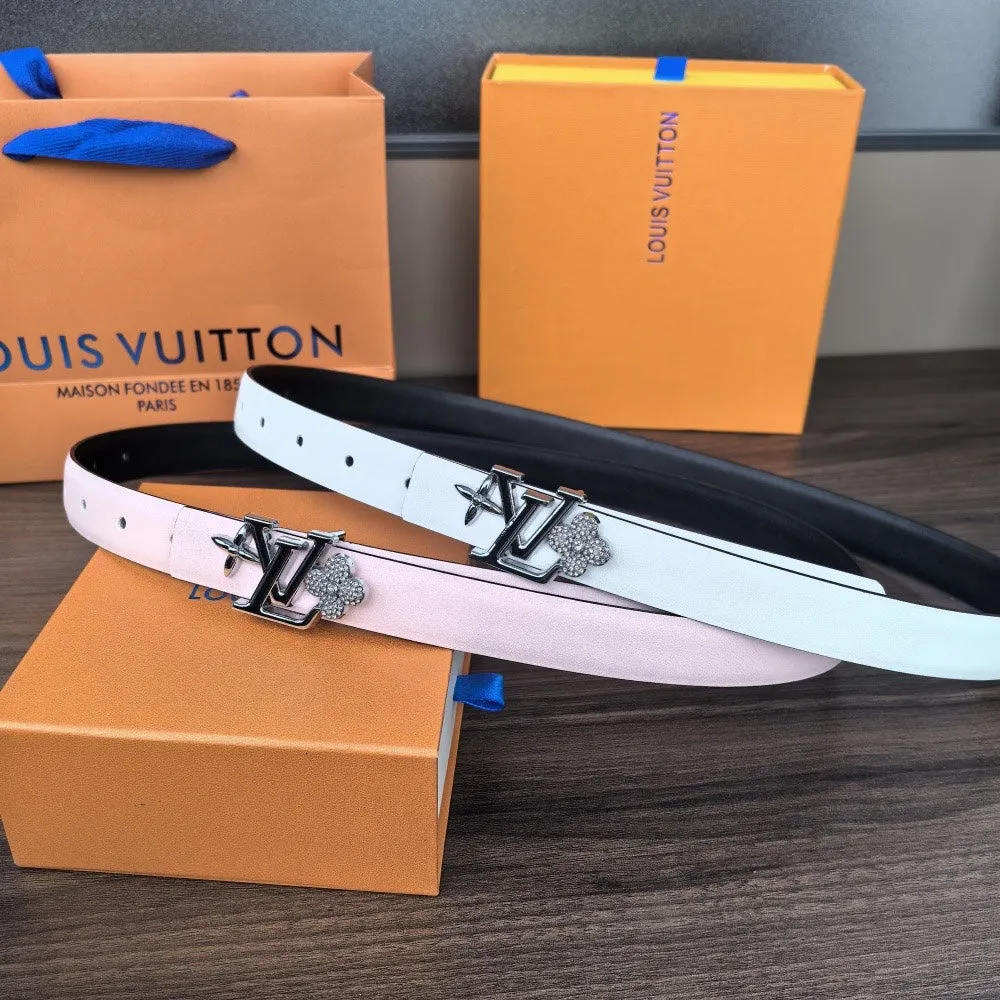 7 Color Clover Leather Women's Belt