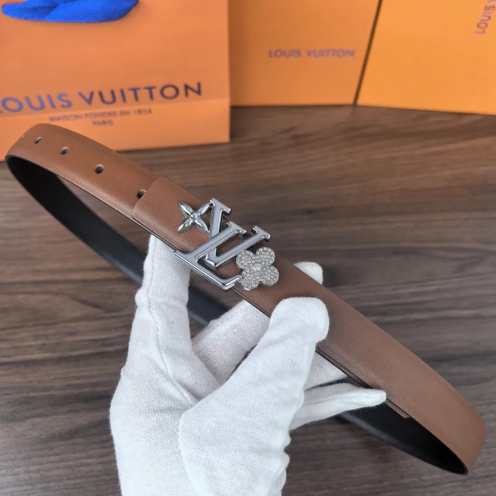 7 Color Clover Leather Women's Belt