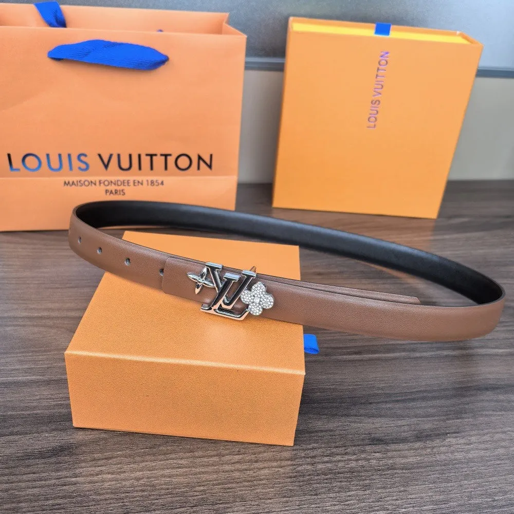 7 Color Clover Leather Women's Belt