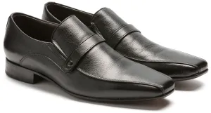 Alfredo Men's Black Dress Leather Sole 0244