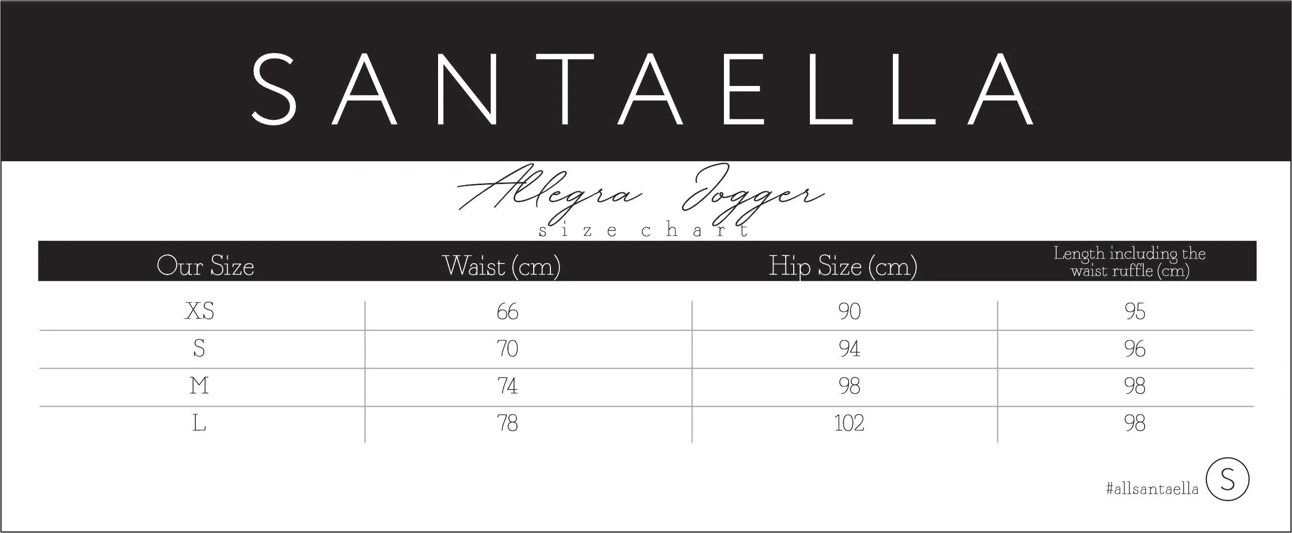 ALLEGRA JOGGER