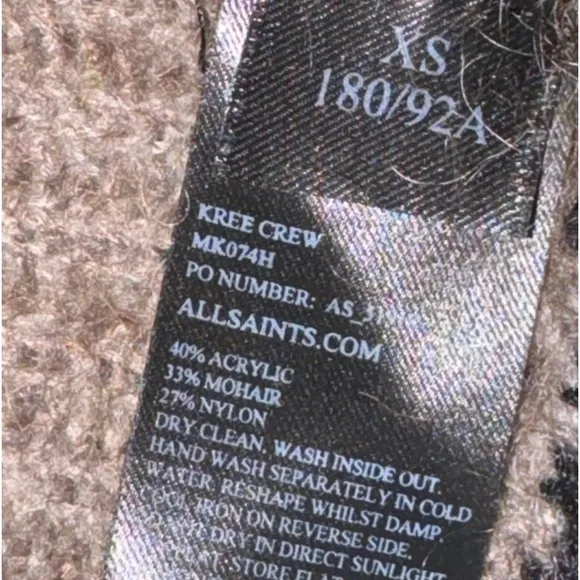 ALLSAINTS Italian Yarn Relaxed Fit Sweater