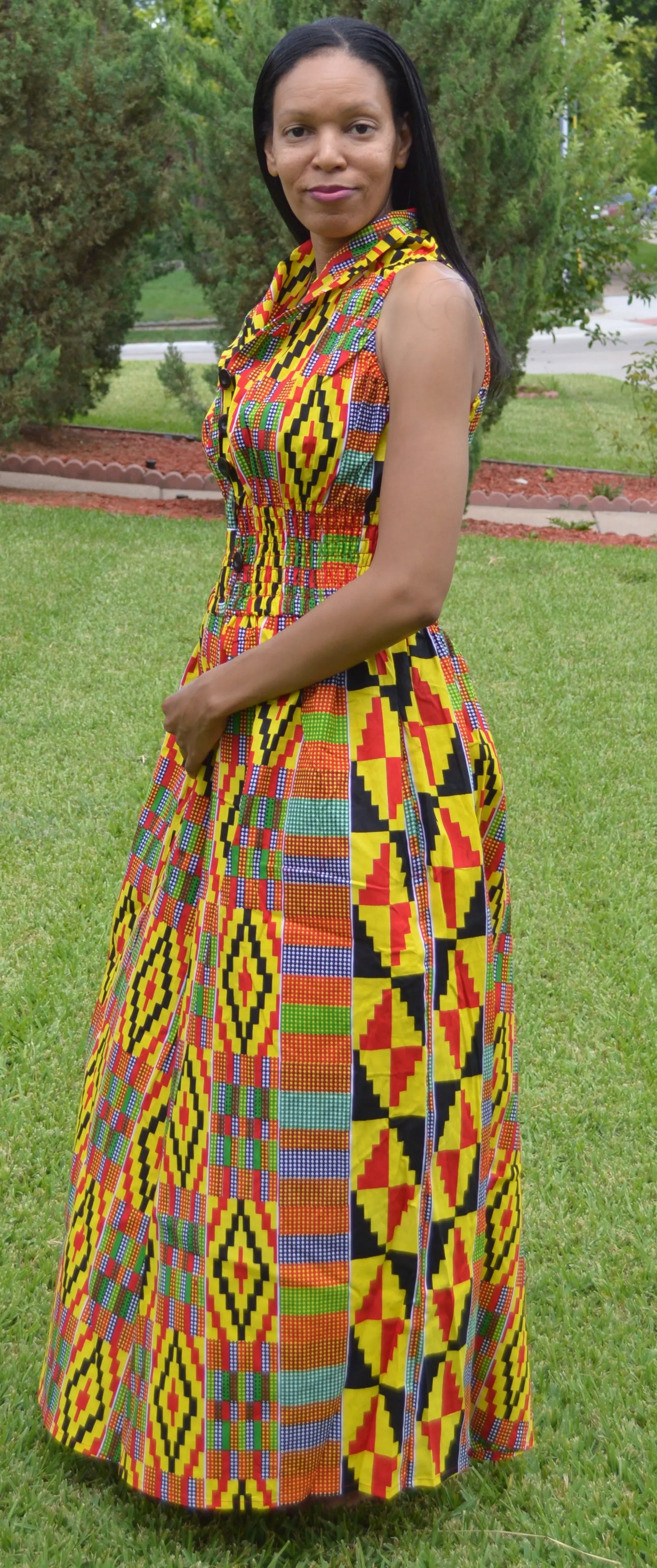 Ankara Print Jumpsuit