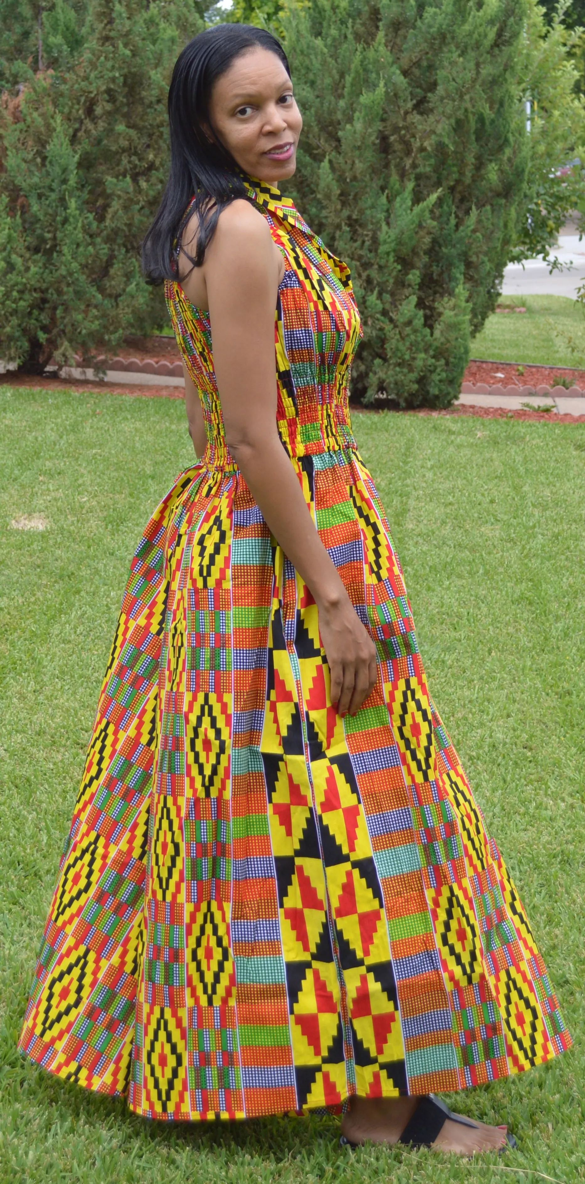 Ankara Print Jumpsuit