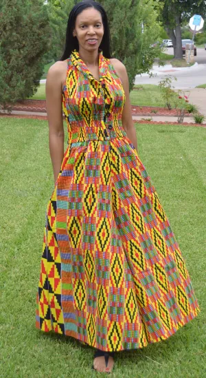 Ankara Print Jumpsuit