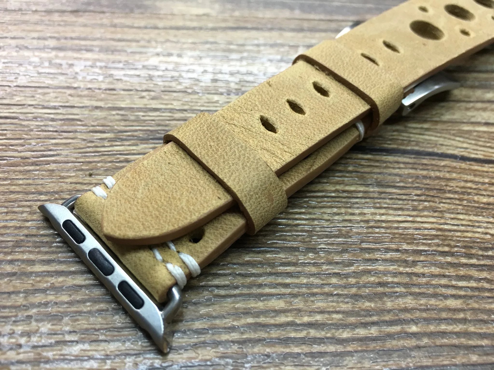 Apple Watch Stainless Steel Silver 42mm 44mm, Apple Watch Band Strap, Racing Rally Watch Strap For Apple Watch 38mm, 40mm