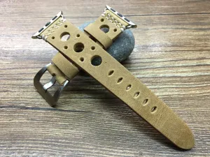 Apple Watch Stainless Steel Silver 42mm 44mm, Apple Watch Band Strap, Racing Rally Watch Strap For Apple Watch 38mm, 40mm