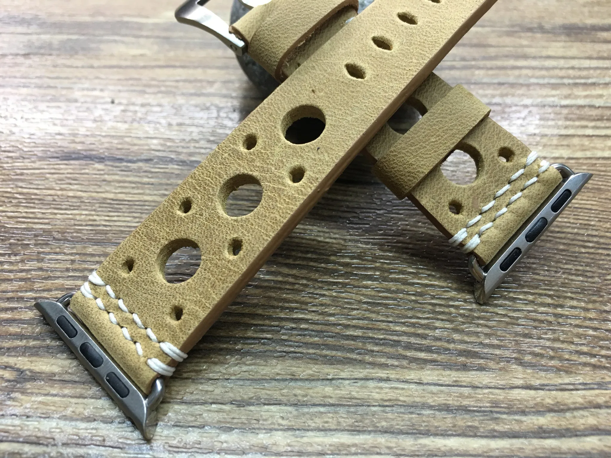 Apple Watch Stainless Steel Silver 42mm 44mm, Apple Watch Band Strap, Racing Rally Watch Strap For Apple Watch 38mm, 40mm