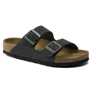 Arizona - Black Nubuck Leather