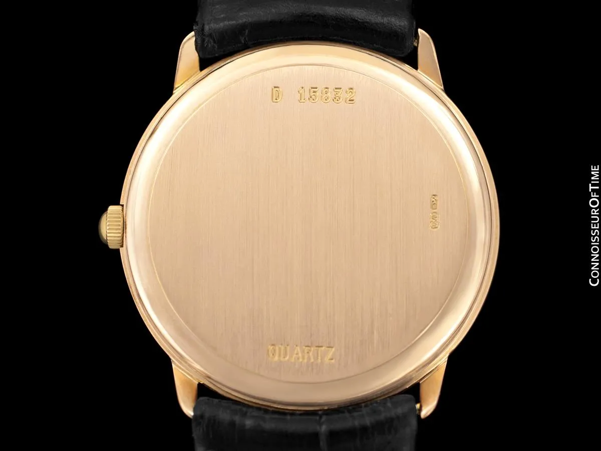 Audemars Piguet Round Midsize Mens Dress Watch - 18K Rose Gold